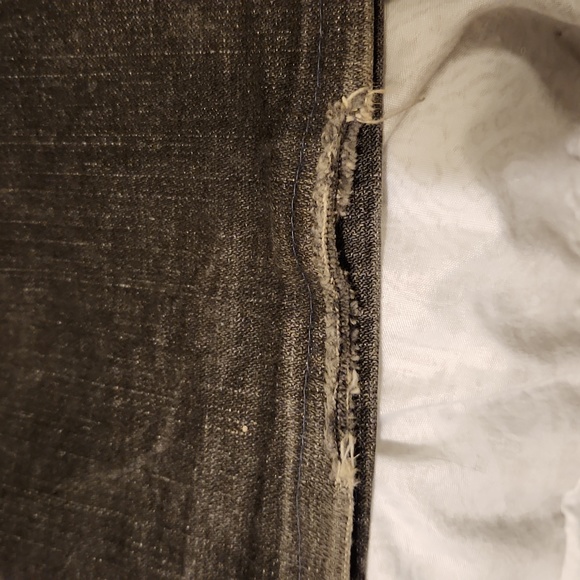 True Religion Straight Leg Black Jeans Vintage Y2K - Picture 6 of 6